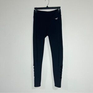 Hollister High-rise Lattice Cut-out Leggings Black Size Small
